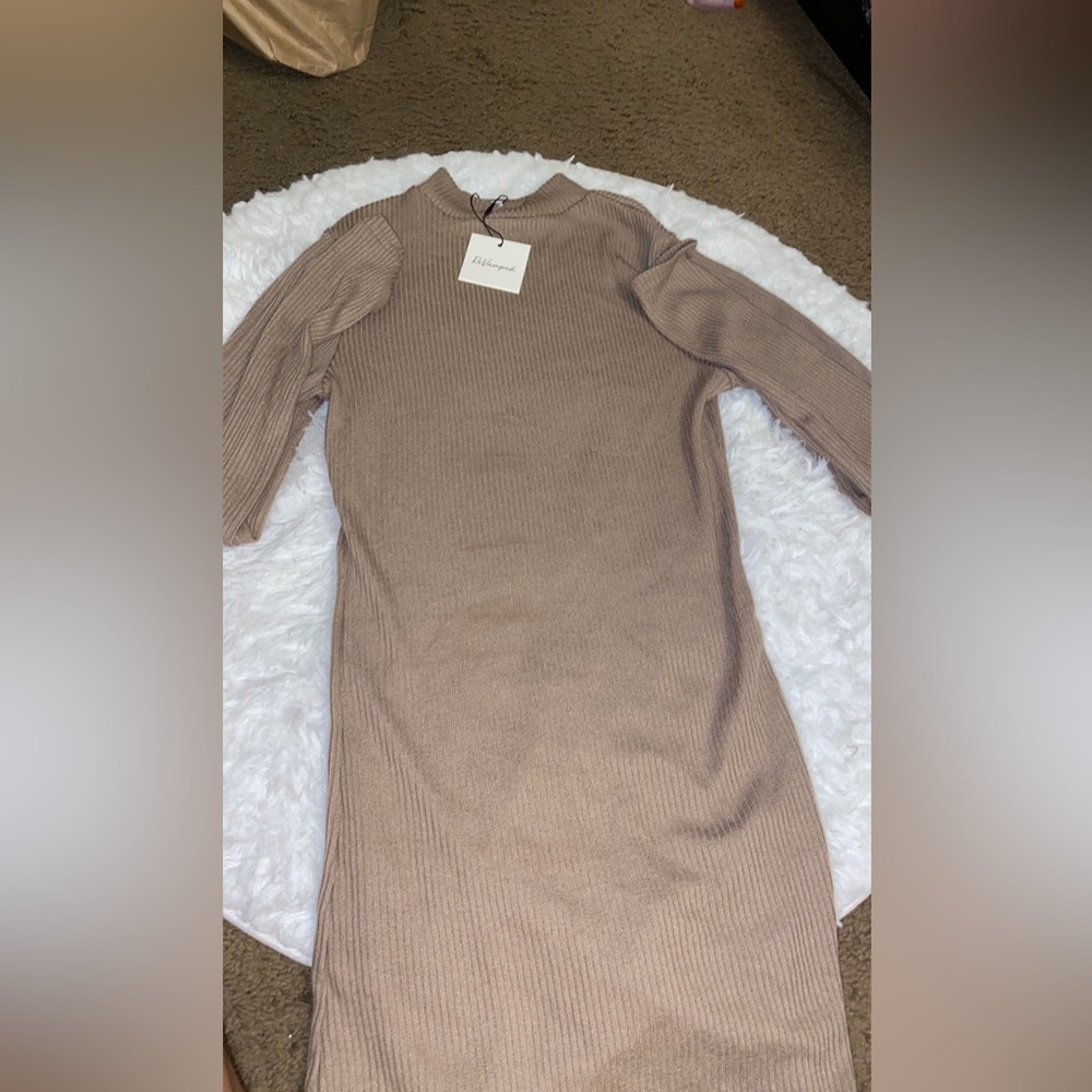 Charlotte Russe long sleeve mini Dress